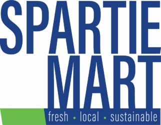 Spartie Mart logo stacked