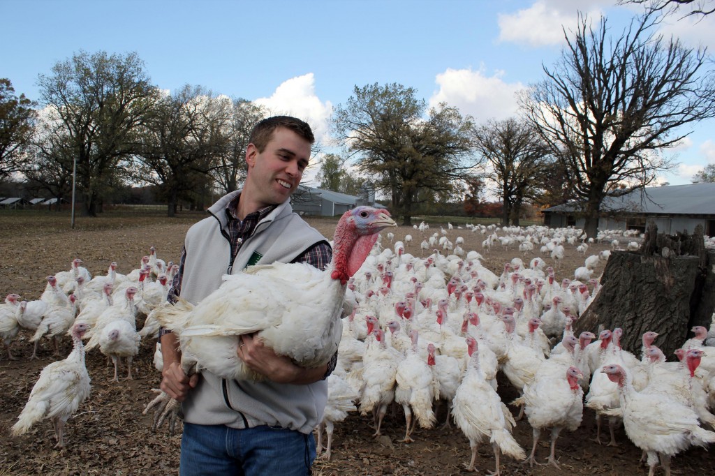 John Peterson of Ferndale Market, a Farm to Fork turkey supplier in Minnesota