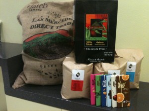 Fair Trade items at the University of Redlands
