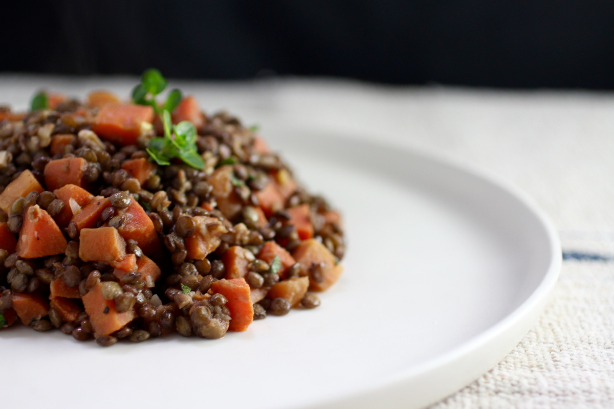 bistro lentil salad