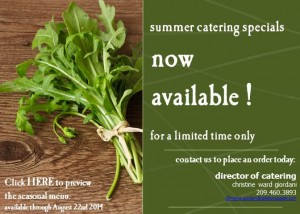 UOPsummer specials catering web