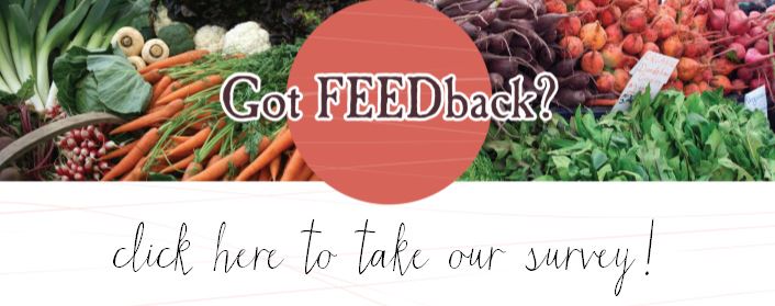 click here to take our survey!