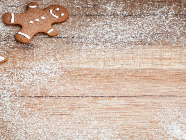 Christmas biscuits, gingerbread