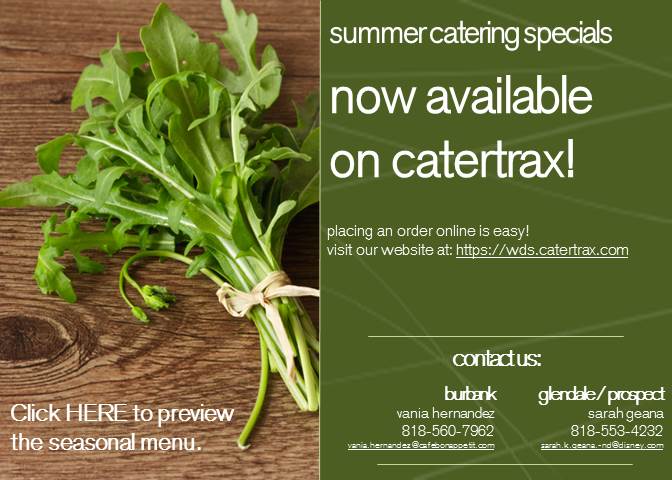 summer specials catering web