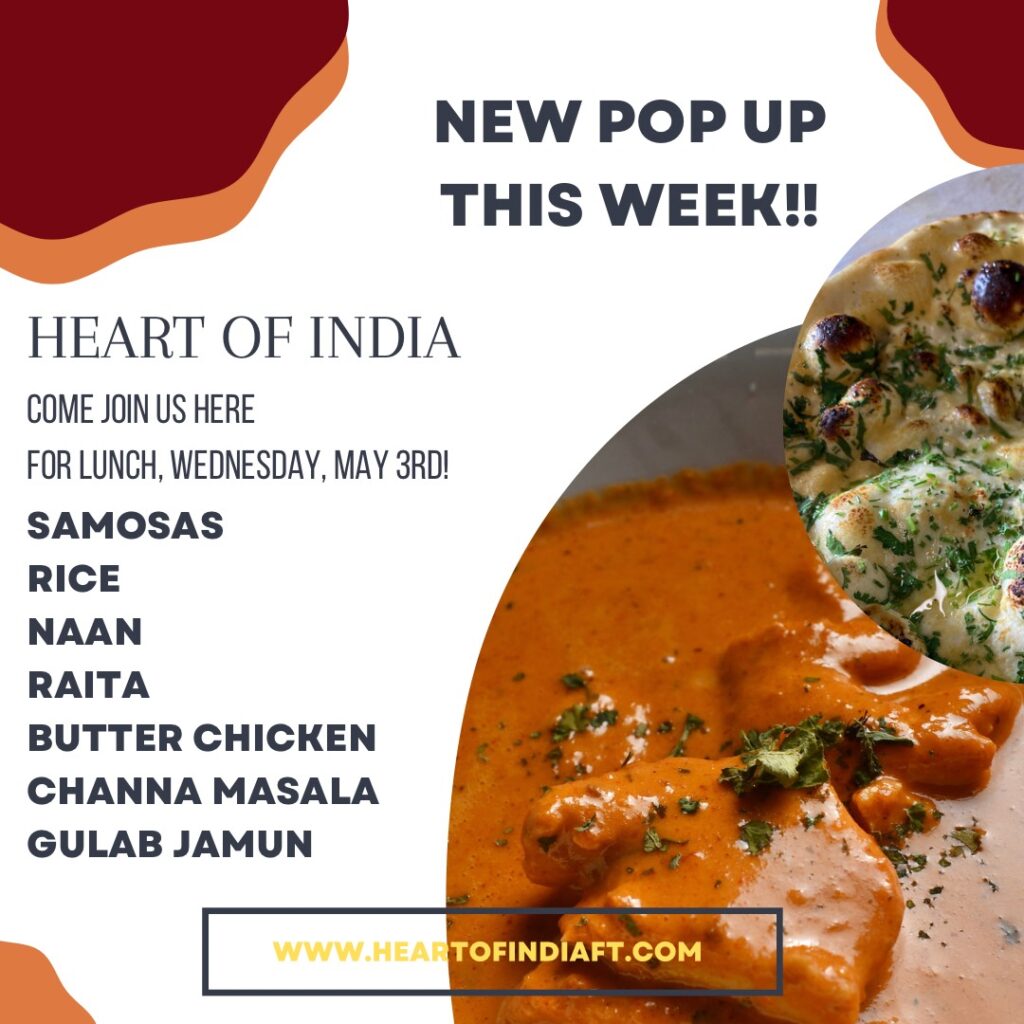 Heart of India Pop up!!!